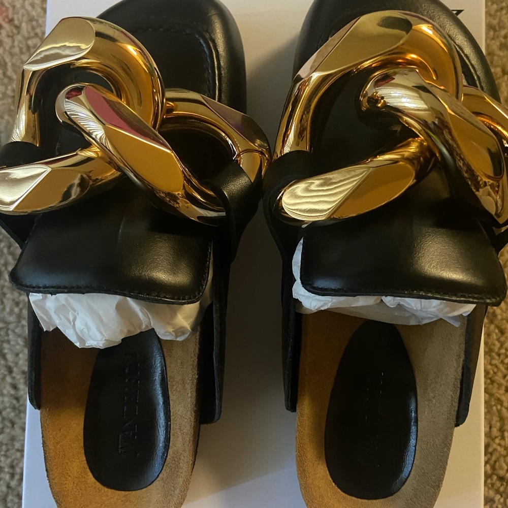 JW Anderson mules in black size 39